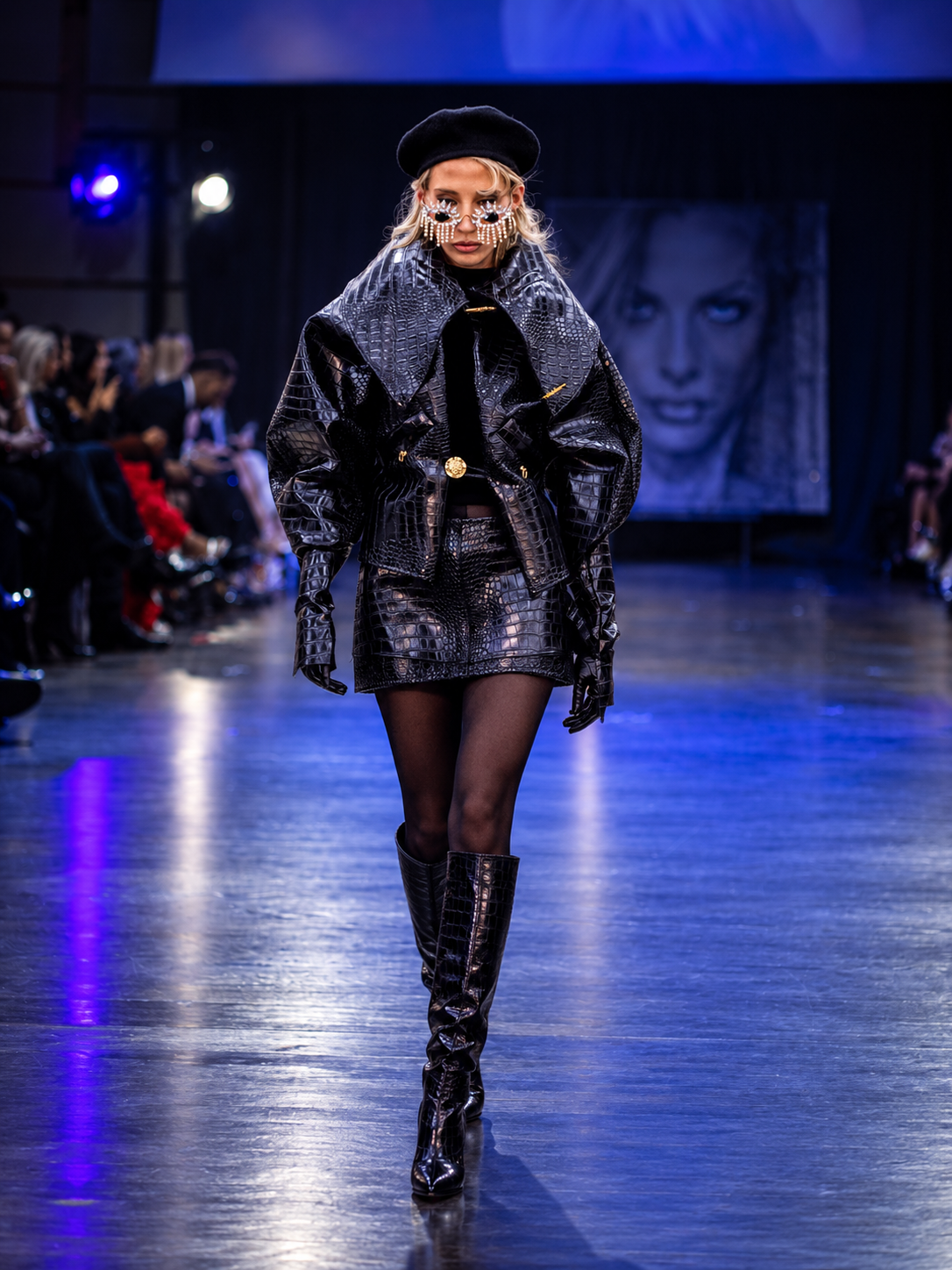 Haute Styles Week runway model