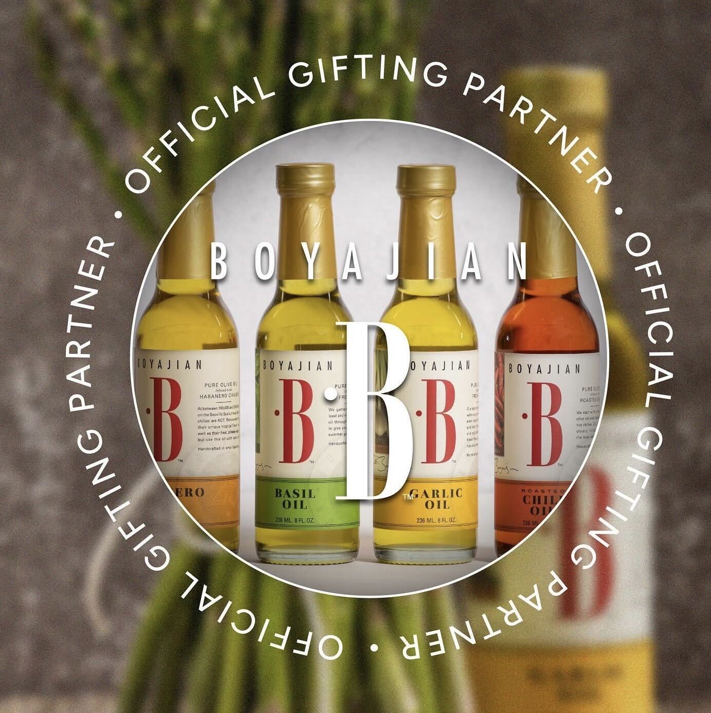 Boyajian official gifting partner graphic.