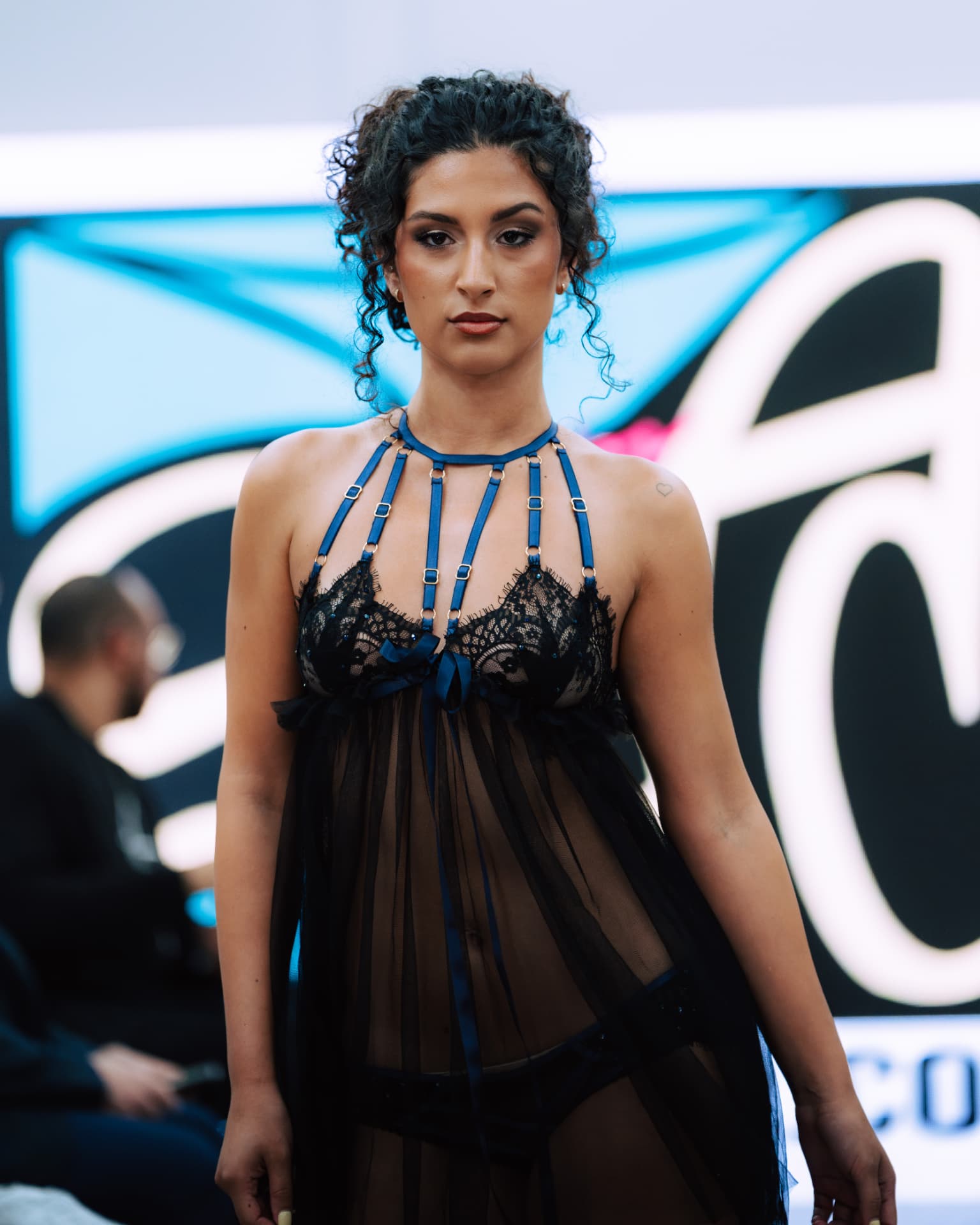 Haute Styles Week runway model