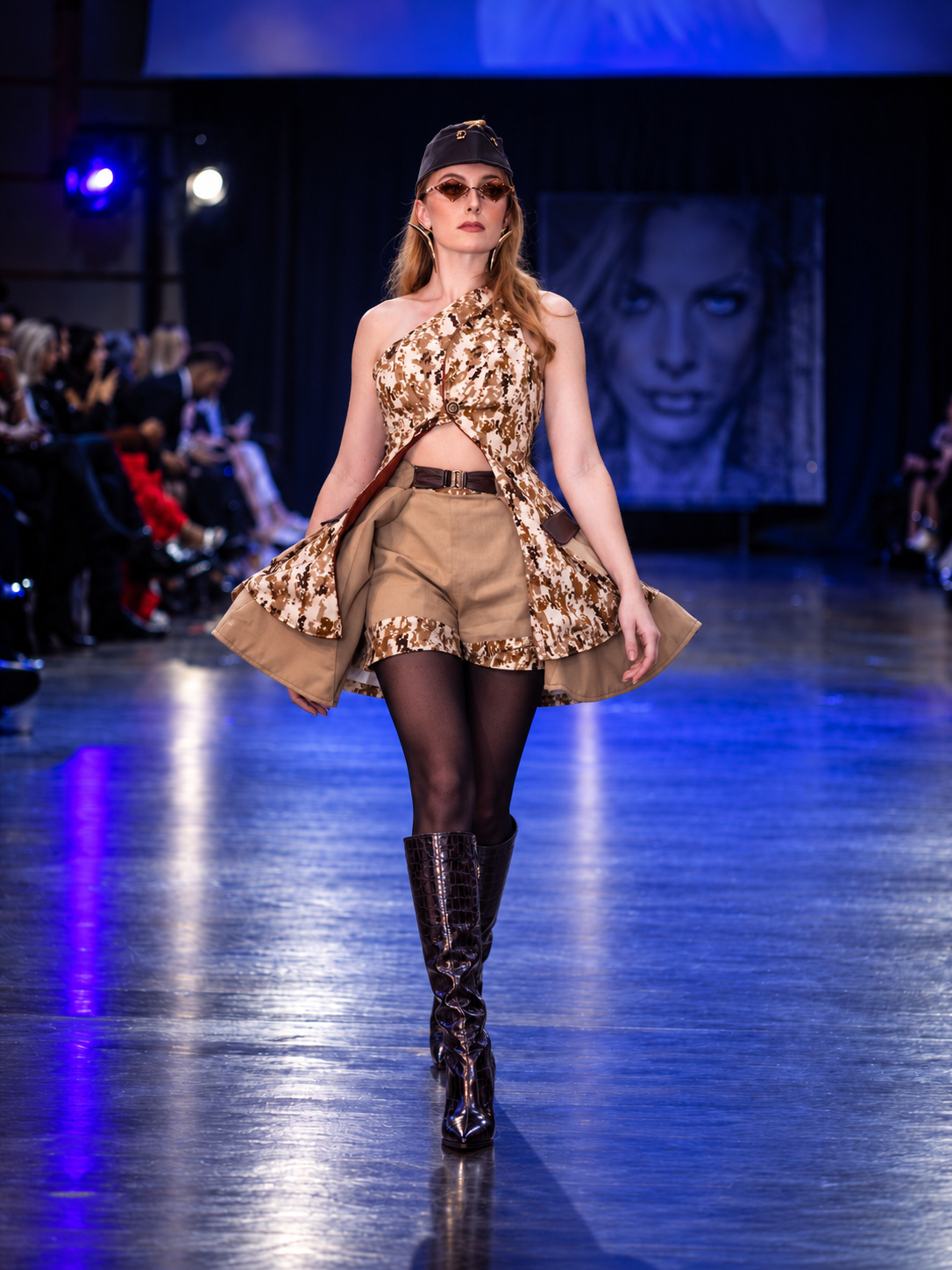 Haute Styles Week runway model