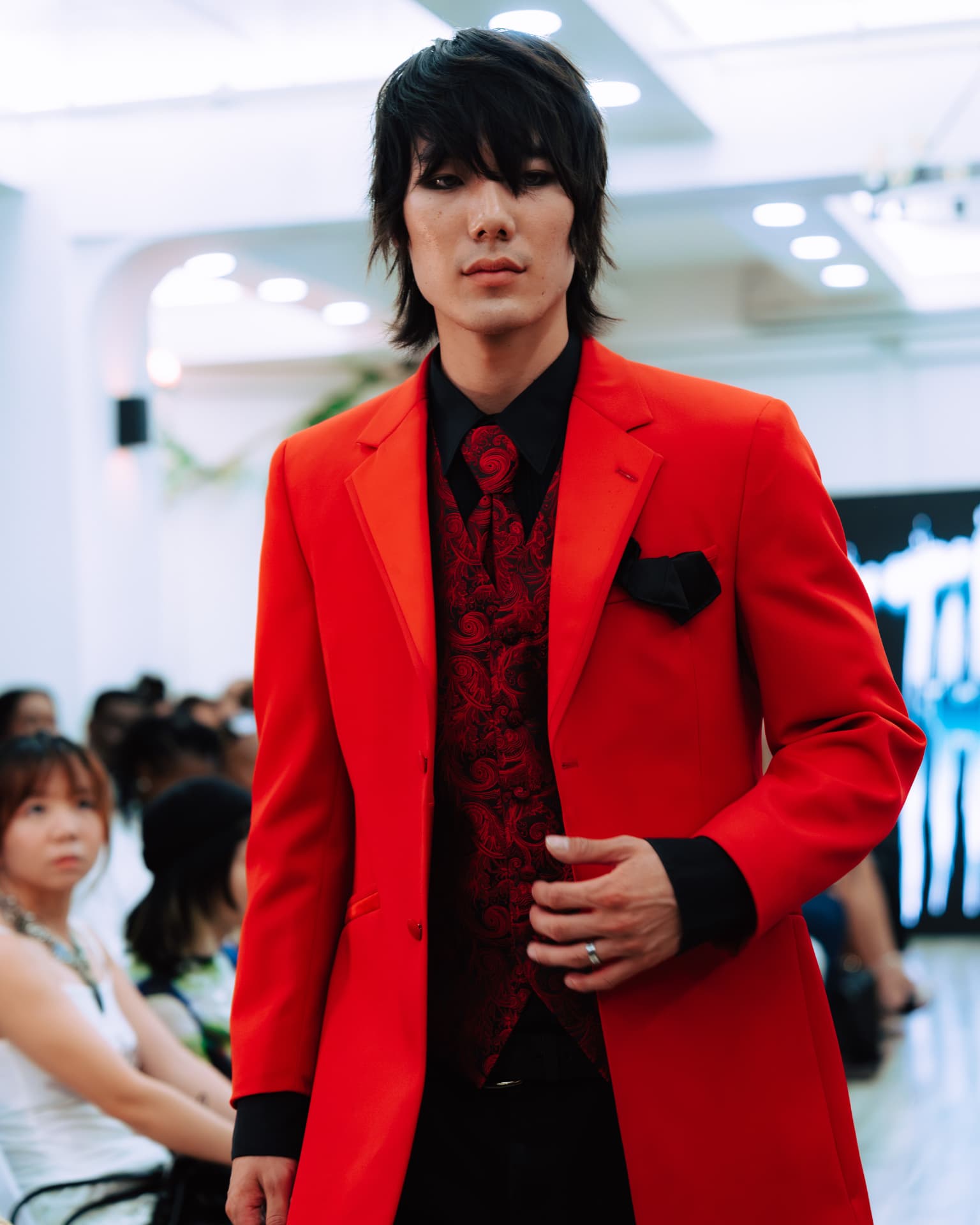 Haute Styles Week runway model